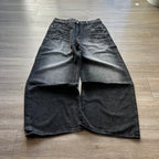 Embellished Faded Jeans